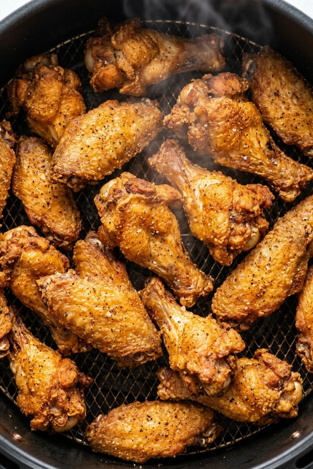 Extra Crispy Air Fryer Chicken Wings