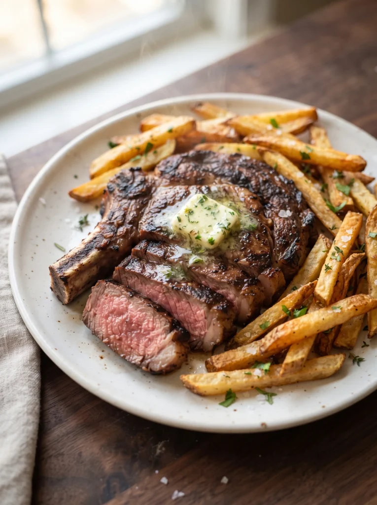 Air Fryer Steak Frites