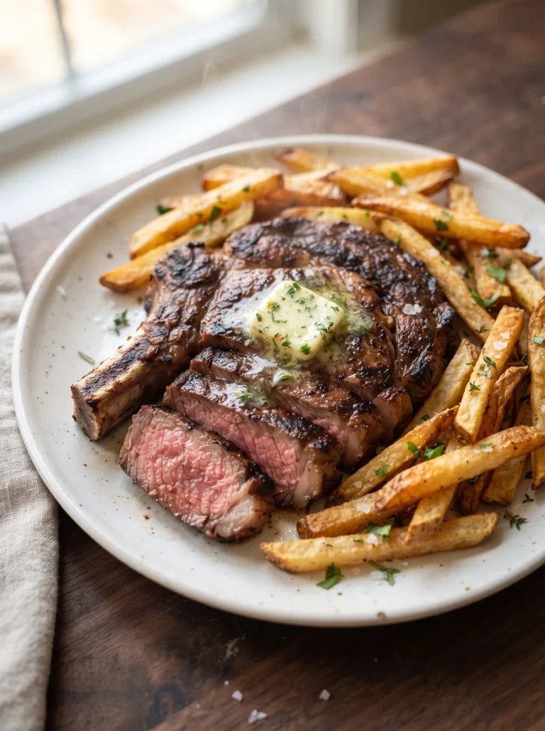 Air Fryer Steak Frites
